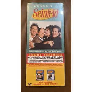 Seinfeld Season 4 DVD New Sealed Box Bonus Features Never Before Seen Footage